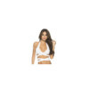 Top "Wrap Around" blanc 